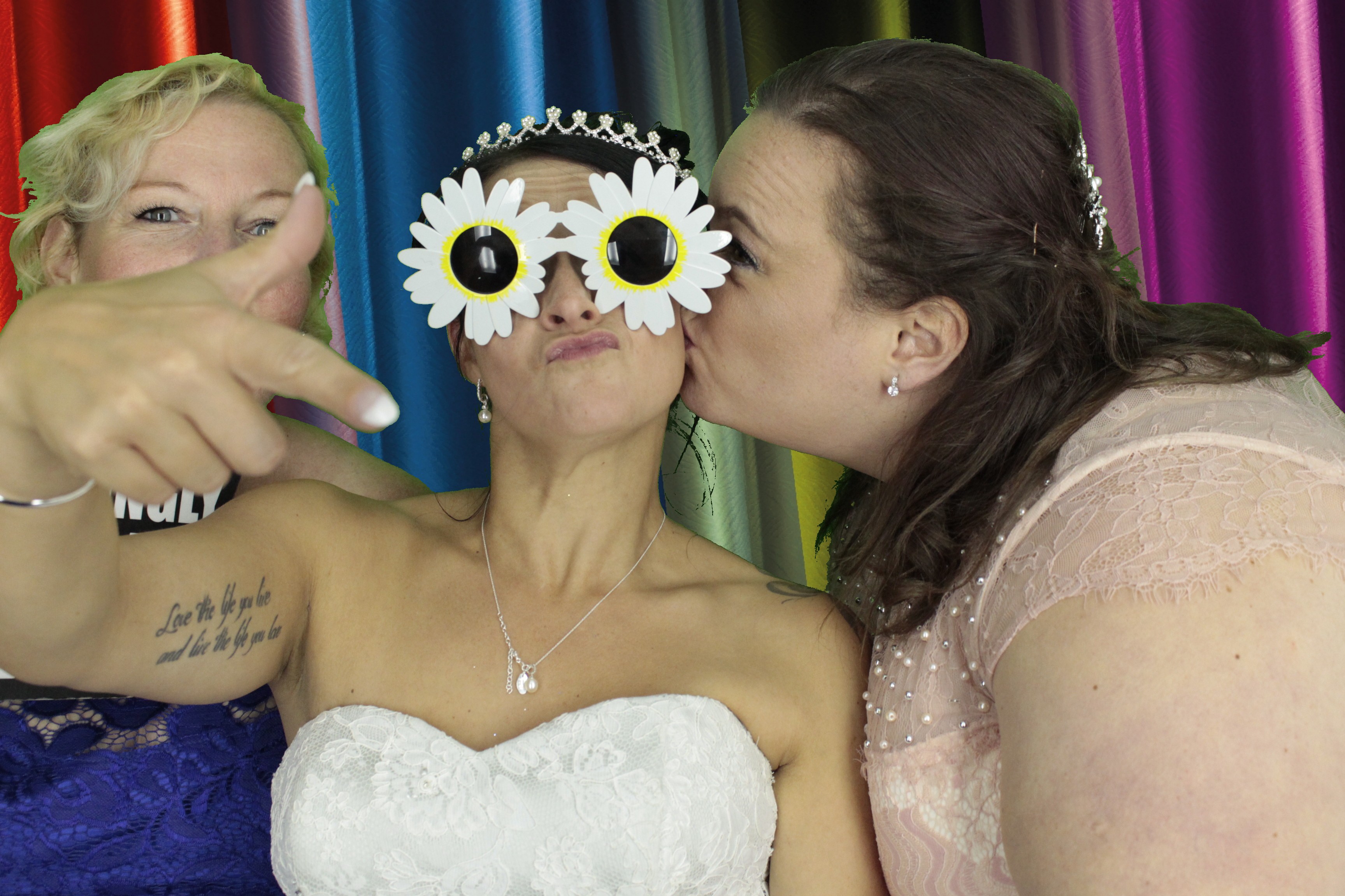 Hazel & Luke's Wedding | View more photos from the event at gallery.myphotoboothexperience.co.uk/u/MyPhotoBoothExperienceLtd/Hazel-Lukes-Wedding